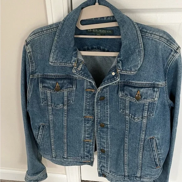 Ralph Lauren Blue Denim Classic Jacket L - Picture 1 of 16